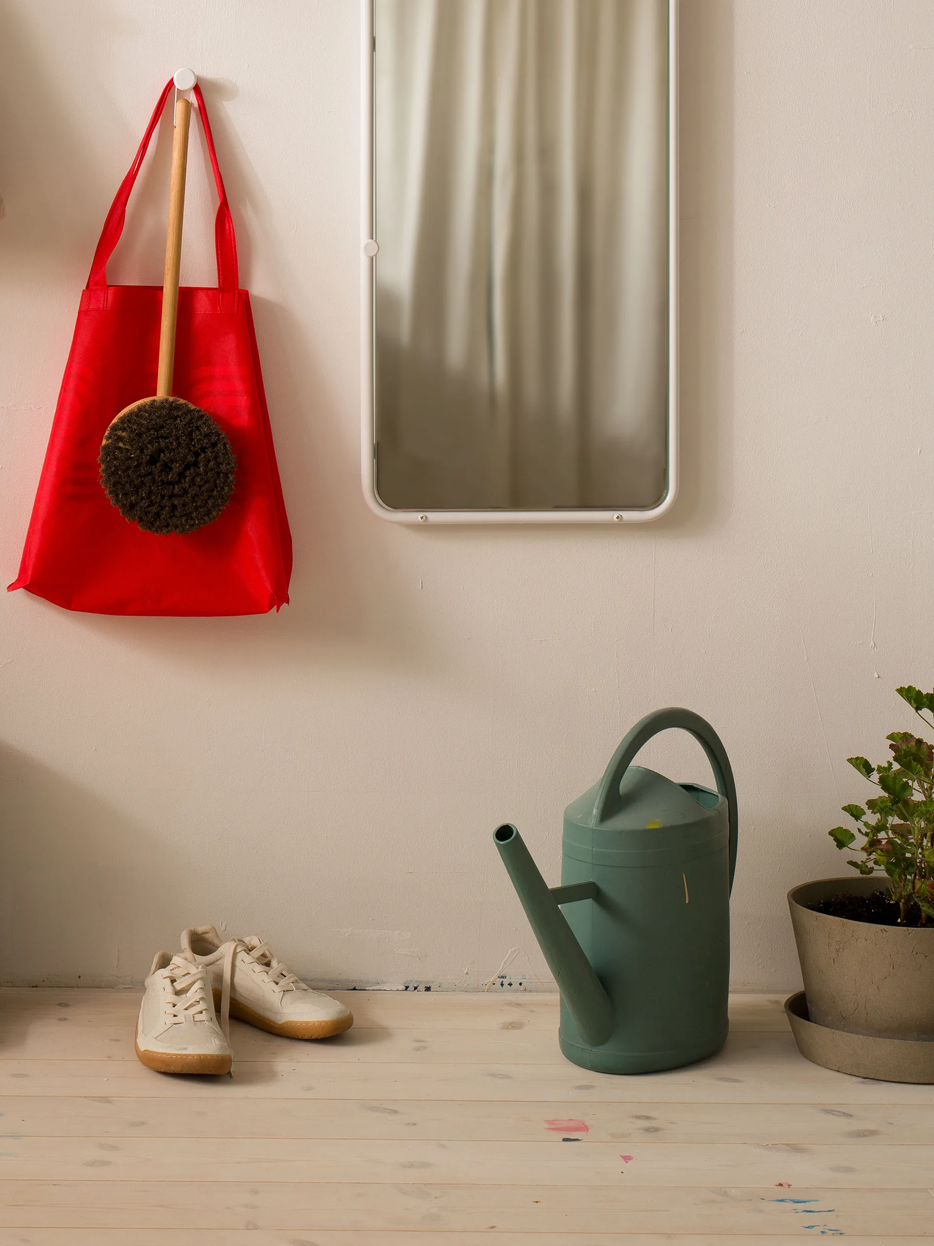 Miroir mural Classic 120x40 cm, Blanc Essem Design