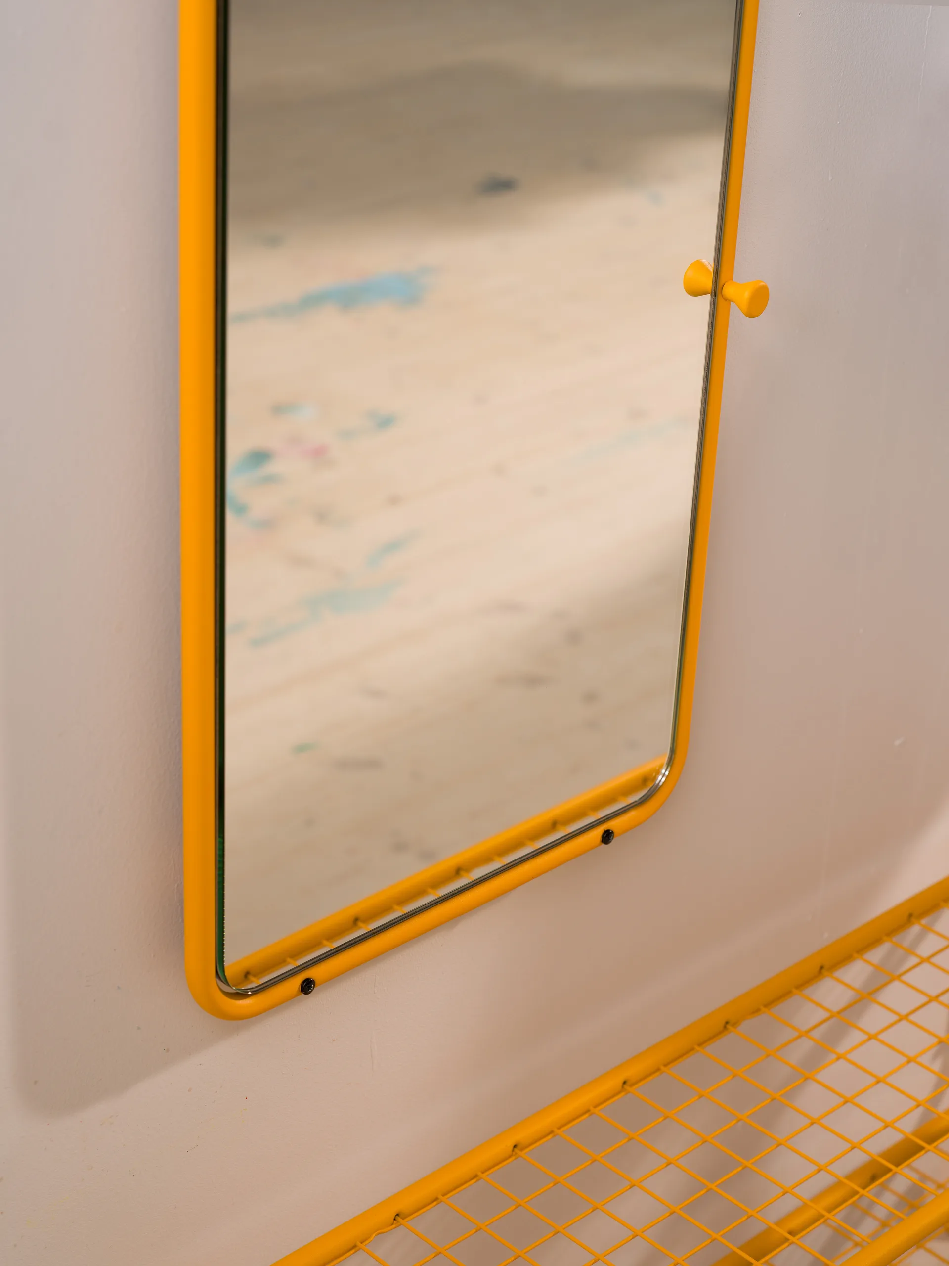 Miroir mural Classic 120x40 cm, Sun yellow Essem Design