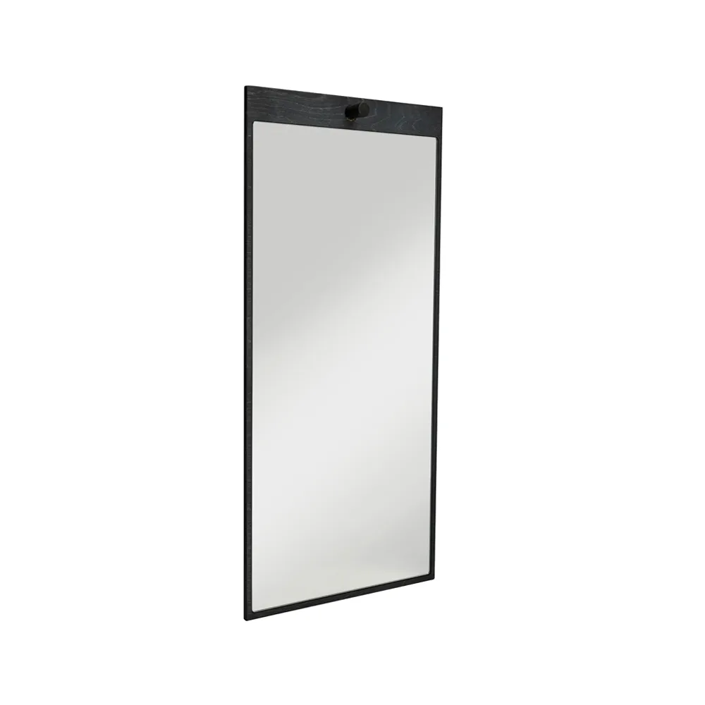 Miroir Tillbakablick rectangulaire, noir Essem Design