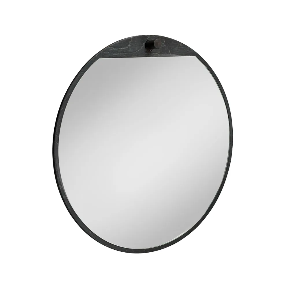 Miroir Tillbakablick rond, noir Essem Design