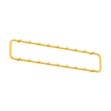 Patère Classic 100 cm - Sun yellow - Essem Design