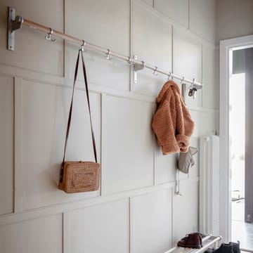 Patère Nostalgi - Cuivre, structure blanche - Essem Design