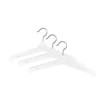 Porte-manteau Nostalgi, 3 pièces - Blanc - Essem Design