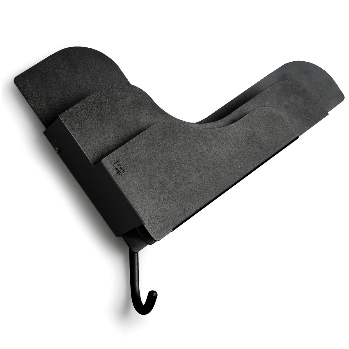 Essem Design Rangement mural Wall pocket Noir | Design Scandinave | Crochets & Portemanteaux muraux | Noir