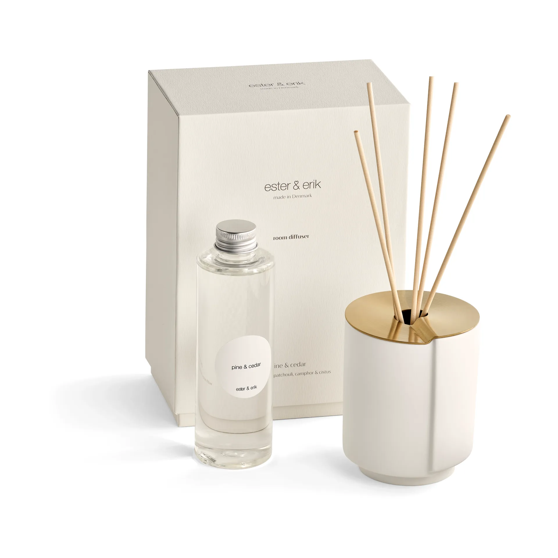 Bâtonnets parfumés ester & erik, Pine & cedar ester & erik