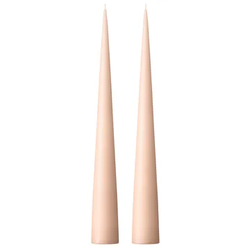 Bougie cônique ester & erik 37 cm Lot de 2 mat - Ice latte 11 - ester & erik