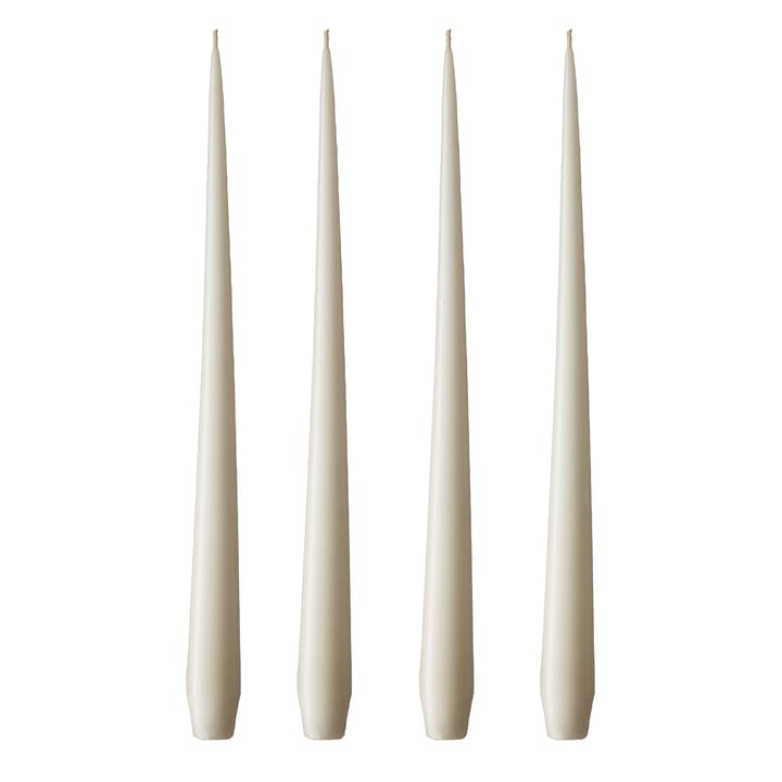 Bougie ester & erik 32 cm lot de 4 ivory - Mat - ester & erik