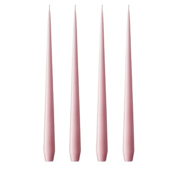 Bougie ester & erik 32 cm lot de 4 old rose - Mat - ester & erik