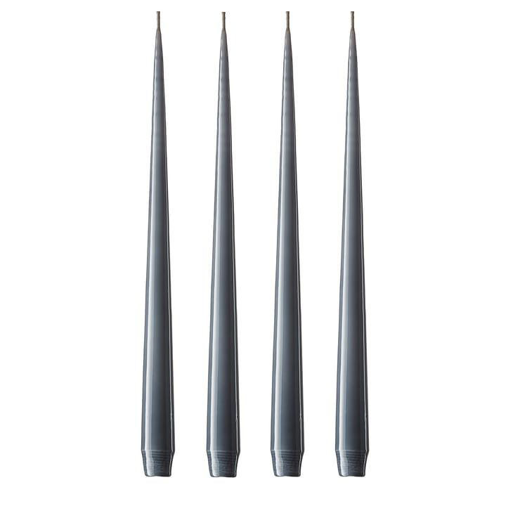 Bougie ester & erik 32cm Lot de 4 dark slate - Laqué - Ester & erik