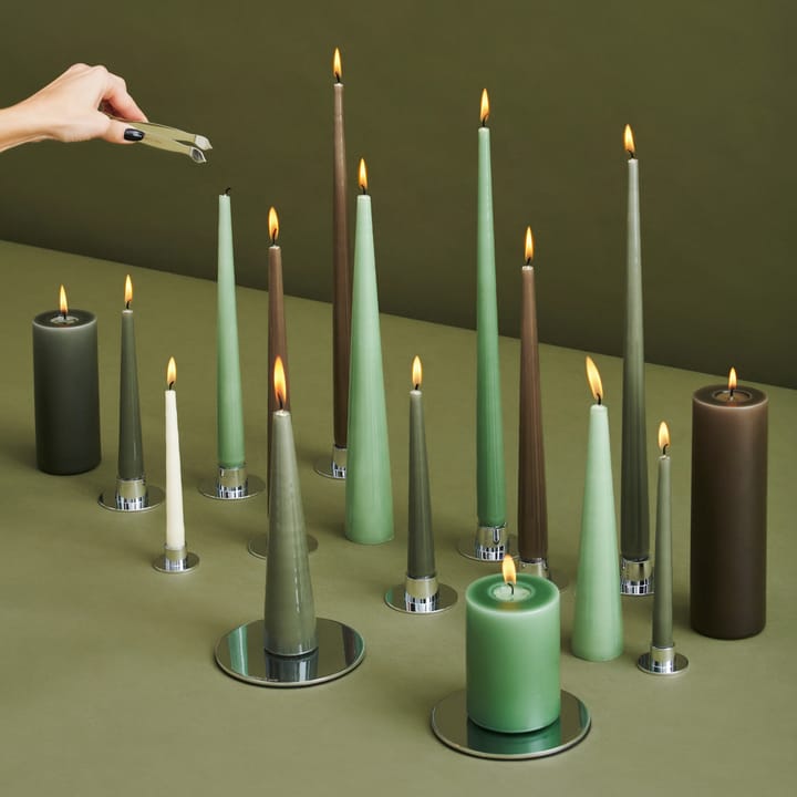 Bougie ester & erik 32cm Lot de 4 eucalyptus, Laqué ester & erik