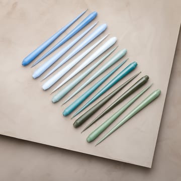 Bougie ester & erik 32cm Lot de 4 green soil - Mat - ester & erik