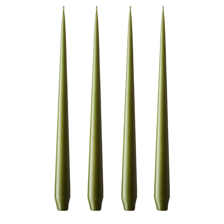 Bougie ester & erik 32cm Lot de 4 olive glow - Mat - Ester & erik