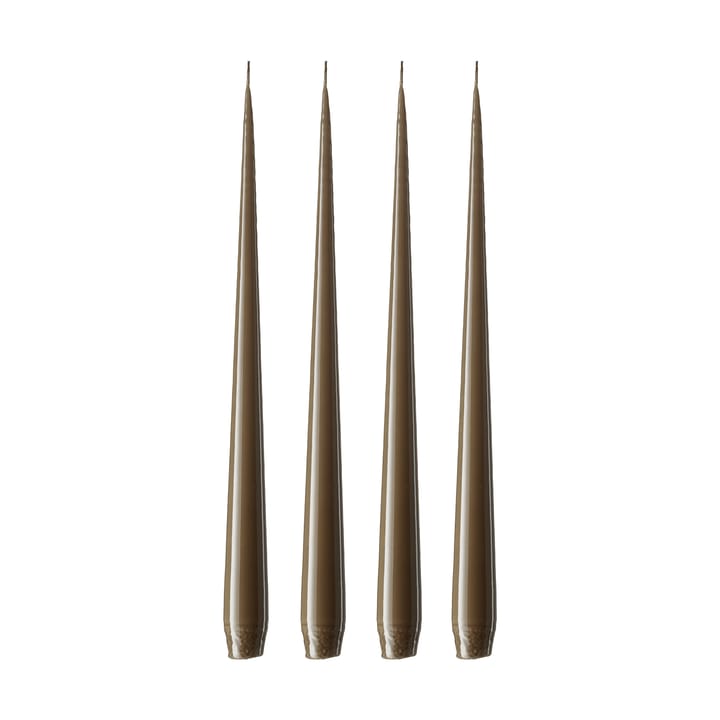 Bougie ester & erik 42 cm Lot de 4 laquée - Caviar 77 - Ester & erik