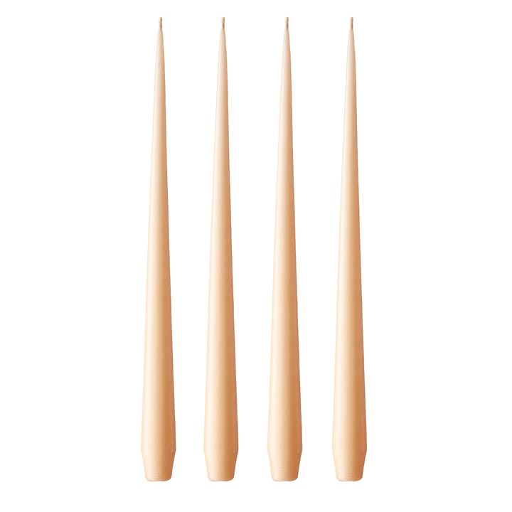 Bougie ester & erik 42 cm Lot de 4 mat - Melon sorbet 19 - Ester & erik