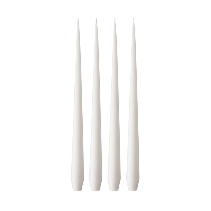 Bougie ester & erik 42 cm Lot de 4 mat - White ash 21 - ester & erik