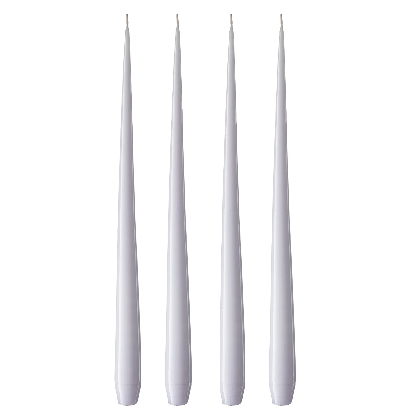 Bougie ester & erik Lot de 4 laquée, Airy violet 12-0, 32 cm ester & erik