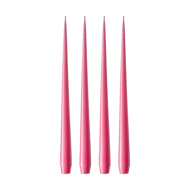 Bougie ester & erik Lot de 4 laquée - Clear pink 41, 42 cm - Ester & erik
