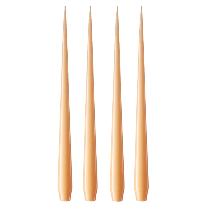 Bougie ester & erik Lot de 4 laquée - dark Melon sorbet 19/2-0, 32 cm - Ester & erik