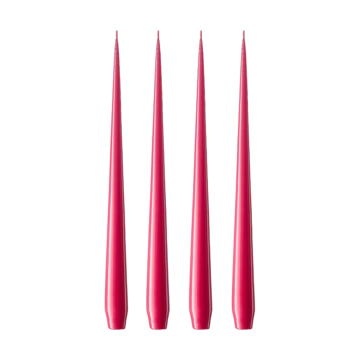 Bougie ester & erik Lot de 4 laquée - Deep pink 41/2, 42 cm - Ester & erik