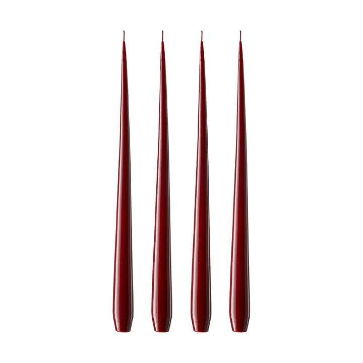 Bougie ester & erik Lot de 4 laquée - Deep wine 44/2, 42 cm - Ester & erik
