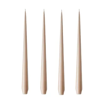 Bougie ester & erik Lot de 4 laquée - ice latte, 32 cm - ester & erik