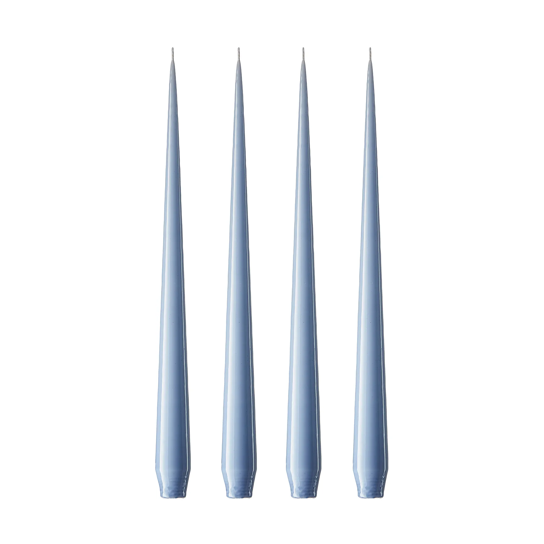 Bougie ester & erik Lot de 4 laquée, icy lavender, 42 cm ester & erik