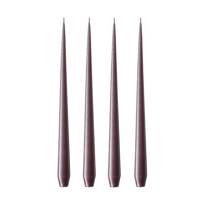 Bougie ester & erik Lot de 4 laquée - muted mauve, 42 cm - Ester & erik
