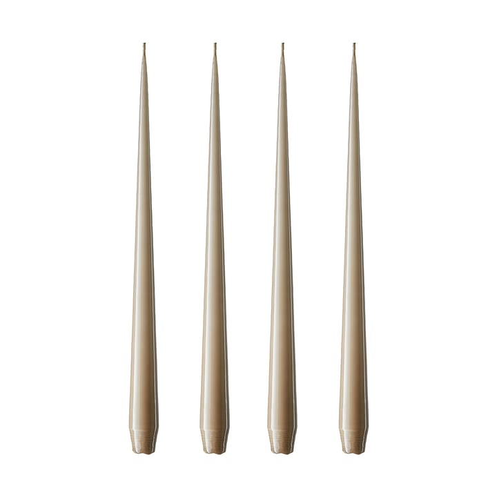 Bougie ester & erik Lot de 4 laquée - nougat note, 32 cm - Ester & erik