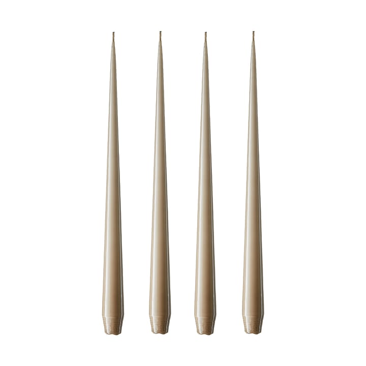 Bougie ester & erik Lot de 4 laquée - nougat note, 42 cm - Ester & erik