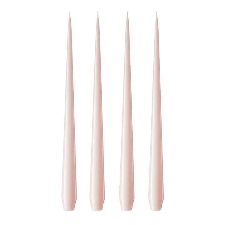 Bougie ester & erik Lot de 4 laquée - Rosewater 51-0, 32 cm - Ester & erik