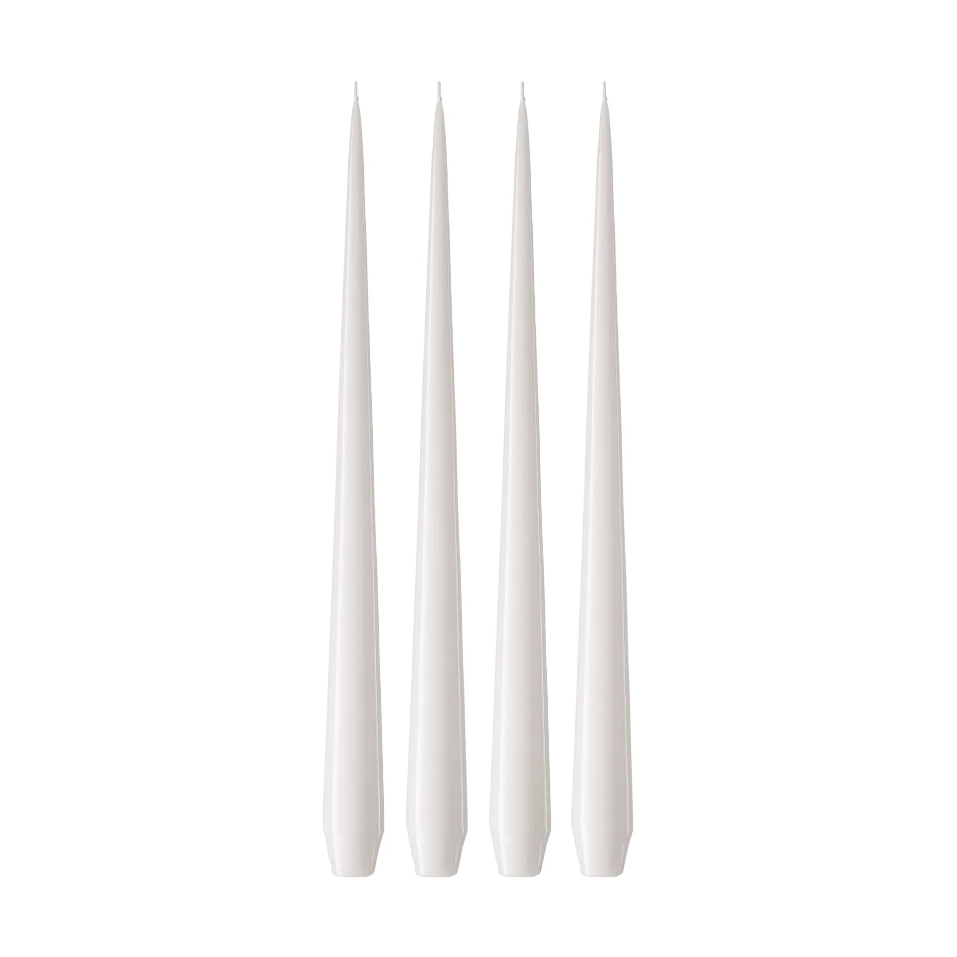 Bougie ester & erik Lot de 4 laquée, White ash 21, 42 cm ester & erik