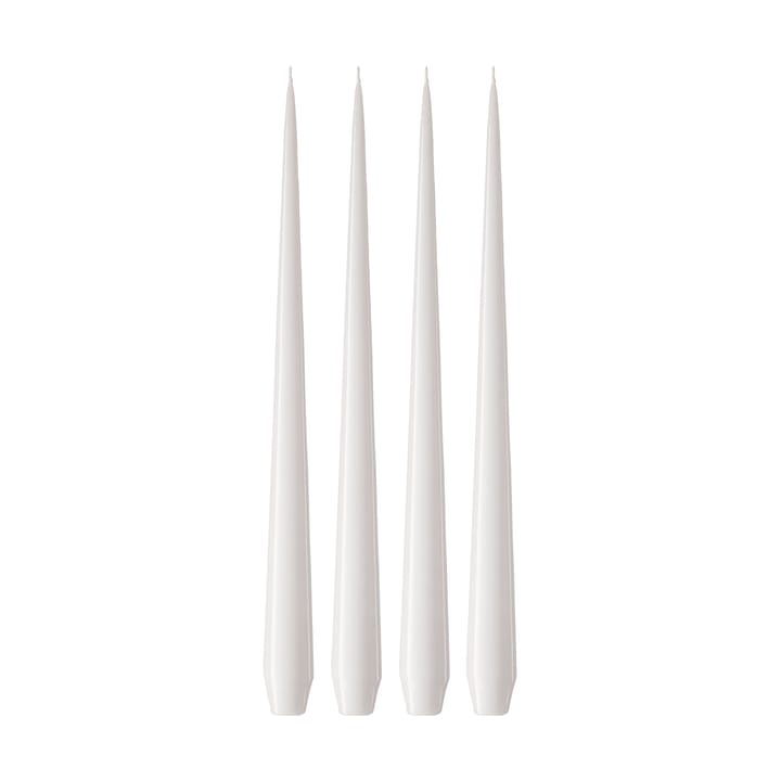 Bougie ester & erik Lot de 4 laquée - White ash 21, 42 cm - Ester & erik
