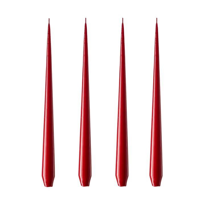 Bougie ester & erik Lot de 4 laquée - winter berry, 32 cm - Ester & erik