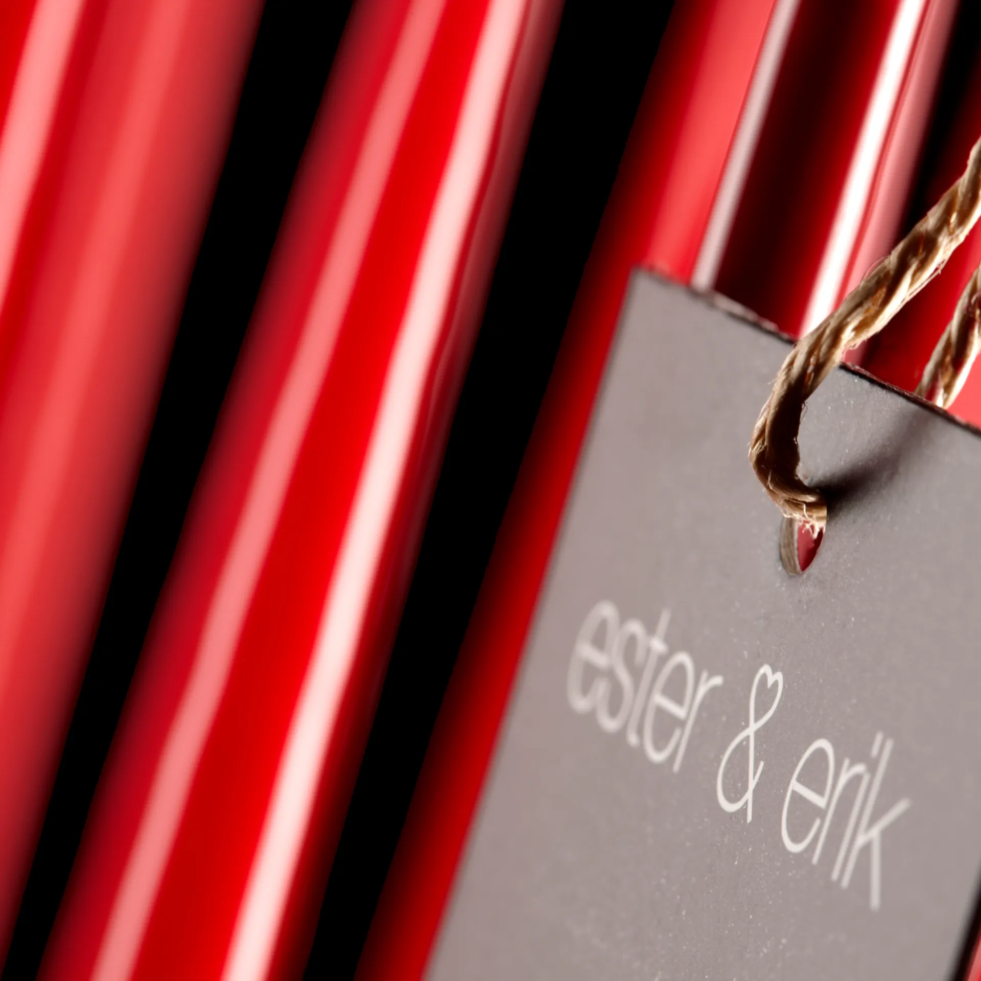 Bougie ester & erik Lot de 4 laquée, winter berry, 32 cm ester & erik