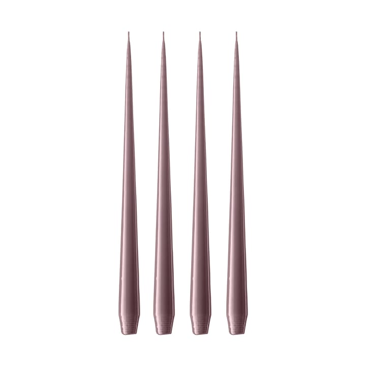 Bougie ester & erik Lot de 4 laquée - Winter rose 84, 32 cm - Ester & erik