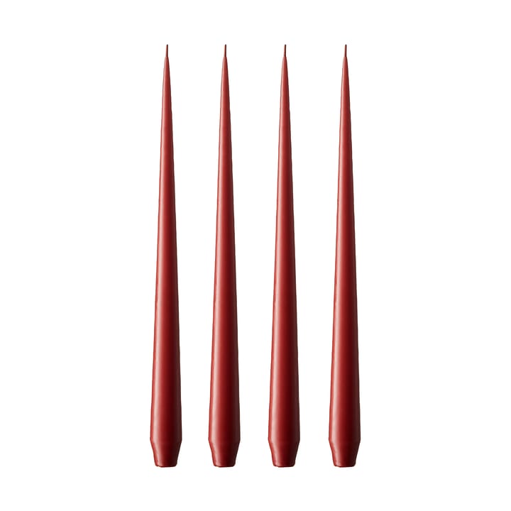 Bougie ester & erik Lot de 4 mat - aged rust, 42 cm - Ester & erik
