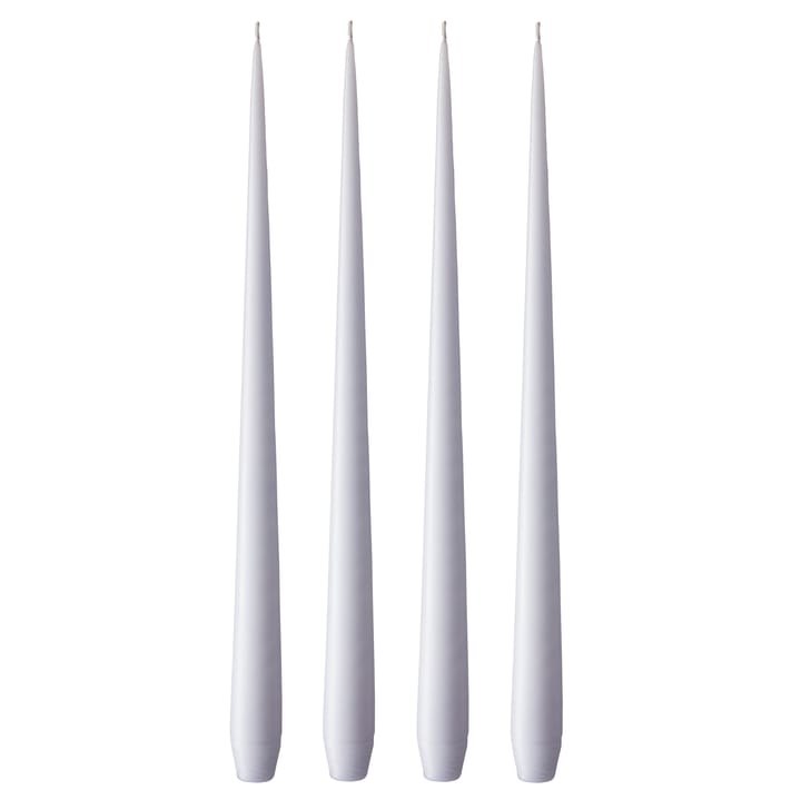 Bougie ester & erik Lot de 4 mat - Airy violet 12, 32 cm - Ester & erik