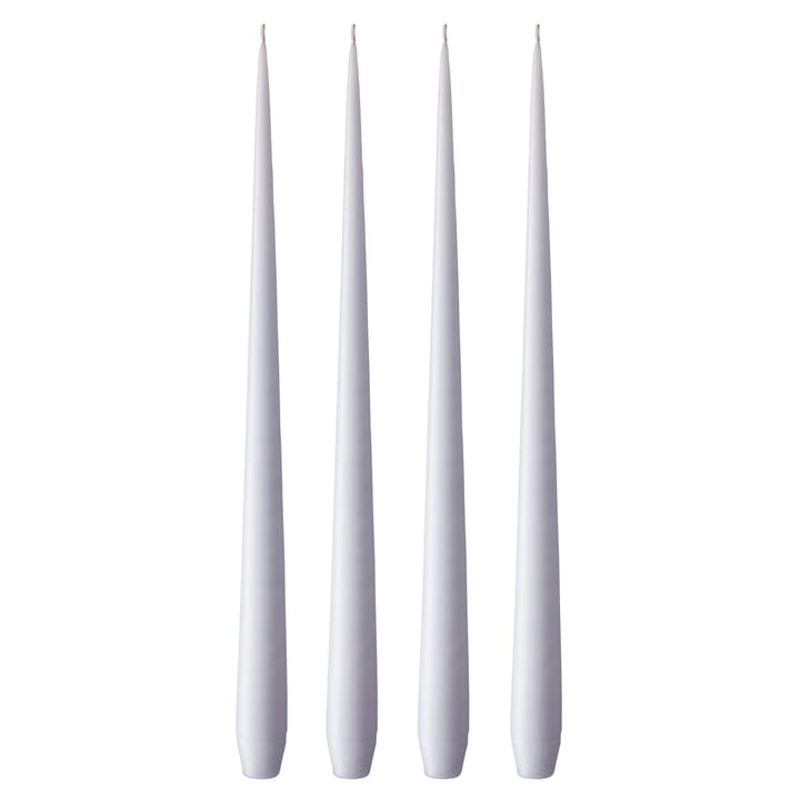 Bougie ester & erik Lot de 4 mat - Airy violet 12, 42 cm - Ester & erik
