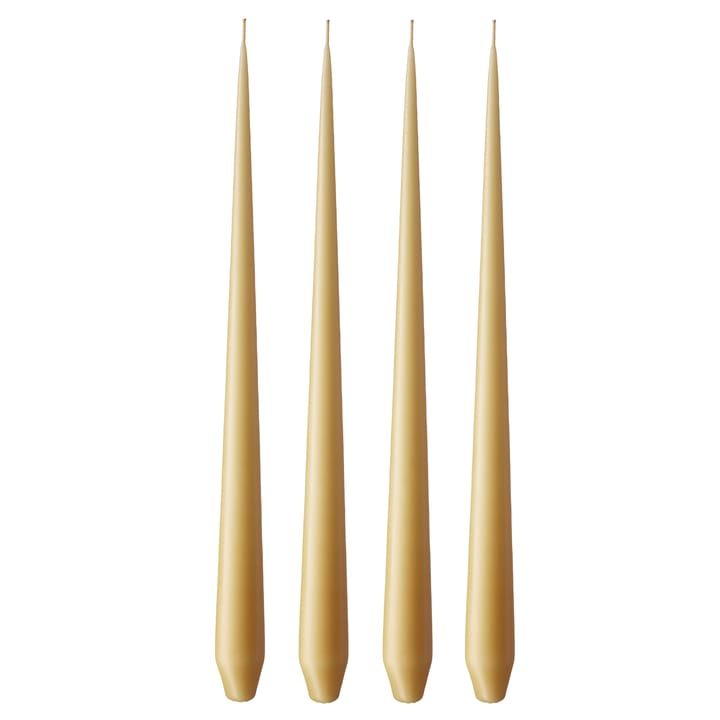 Bougie ester & erik Lot de 4 mat - beige 14/2, 32 cm - Ester & erik