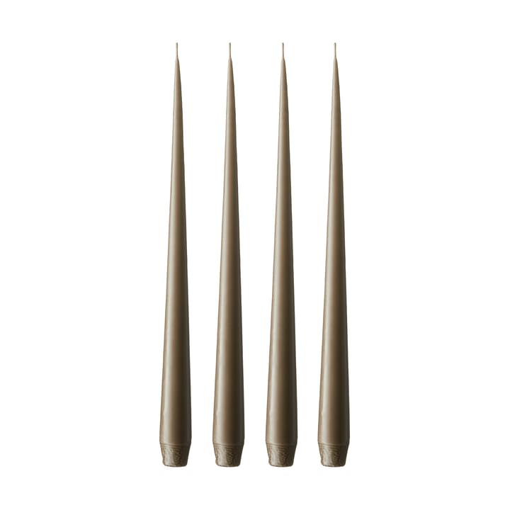 Bougie ester & erik Lot de 4 mat - Caviar 77, 32 cm - Ester & erik