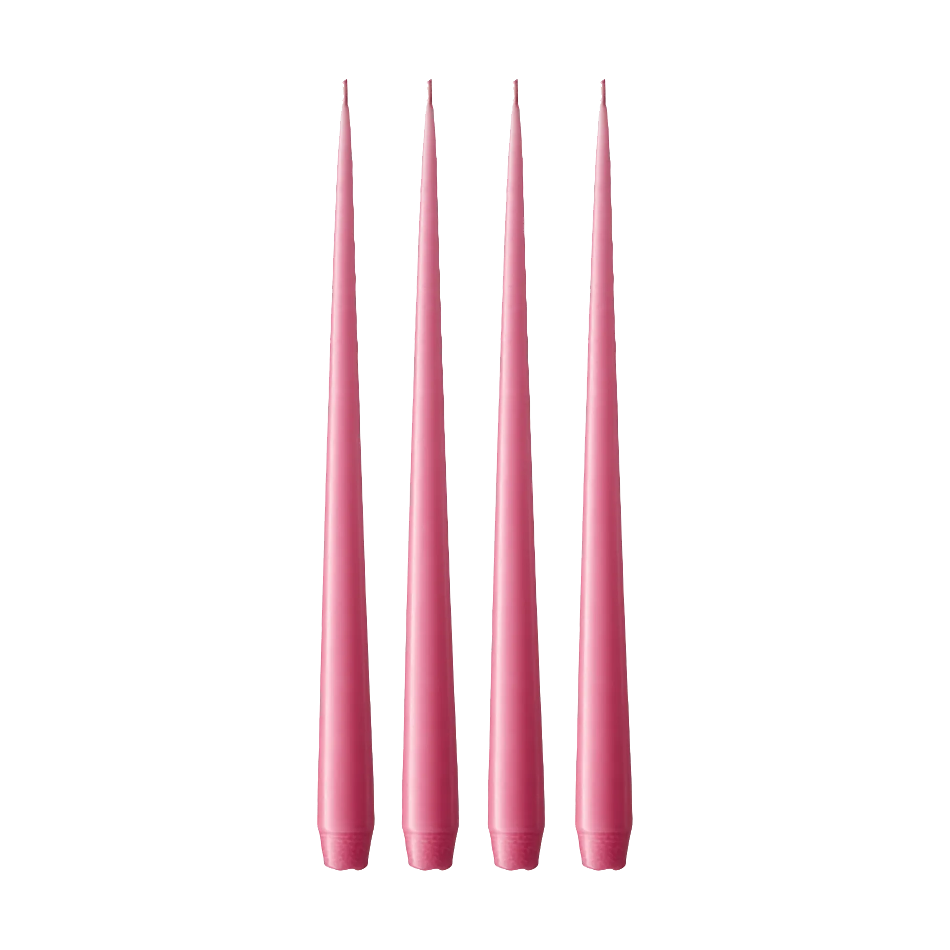 Bougie ester & erik Lot de 4 mat, Clear pink 41, 42 cm ester & erik