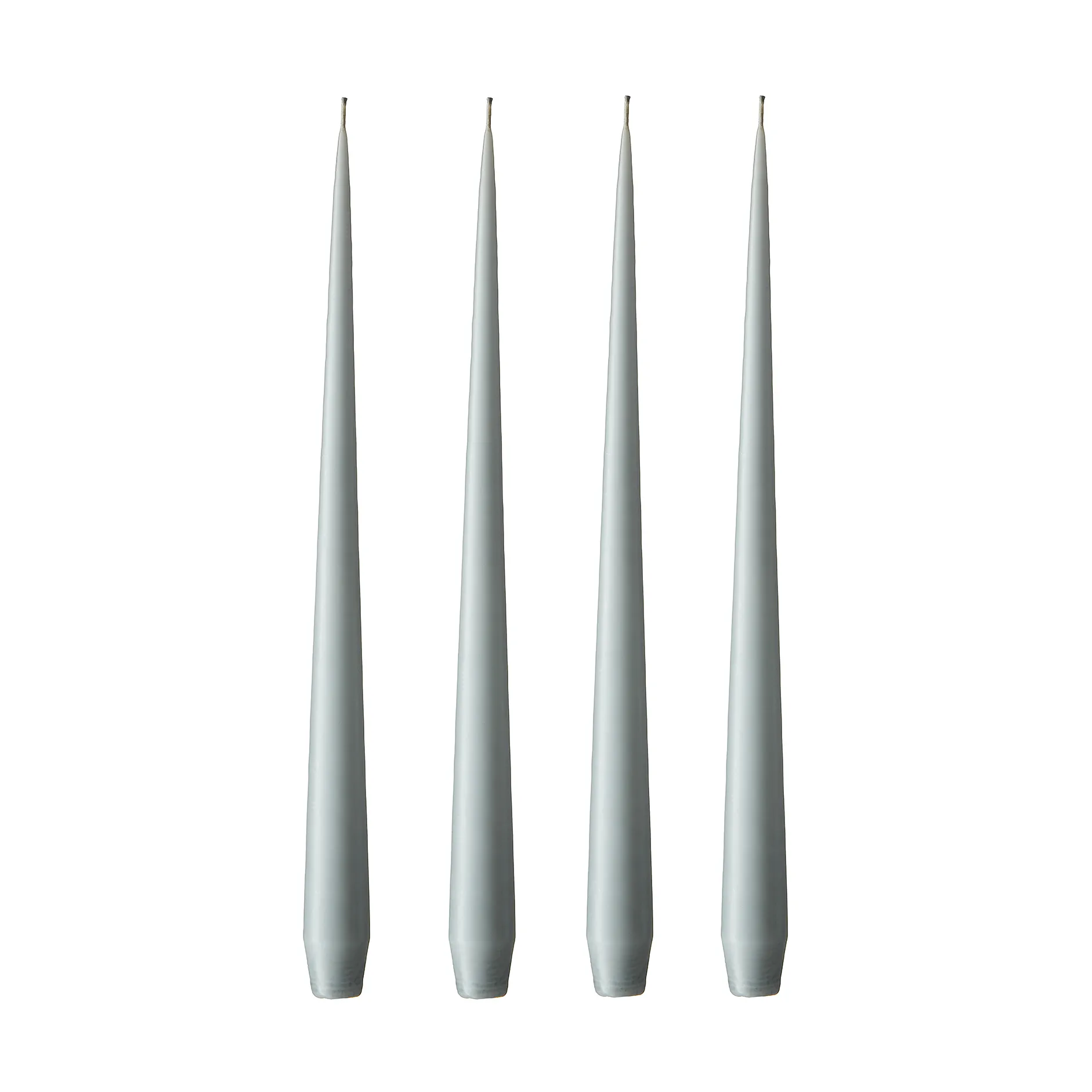 Bougie ester & erik Lot de 4 mat, concrete, 32 cm ester & erik