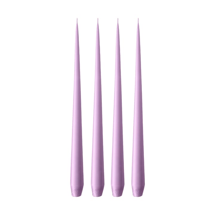 Bougie ester & erik Lot de 4 mat - Crocus delight 07, 42 cm - Ester & erik