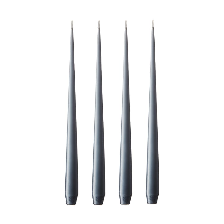 Bougie ester & erik Lot de 4 mat - dark slate, 32 cm - Ester & erik