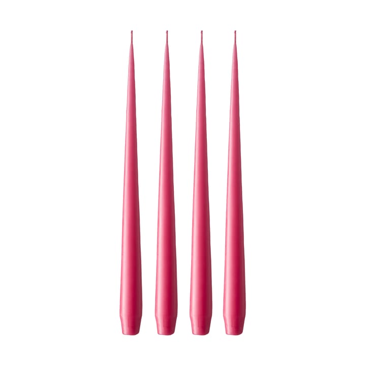 Bougie ester & erik Lot de 4 mat - Deep pink 41/2, 32 cm - Ester & erik