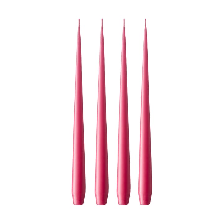 Bougie ester & erik Lot de 4 mat - Deep pink 41/2, 42 cm - Ester & erik