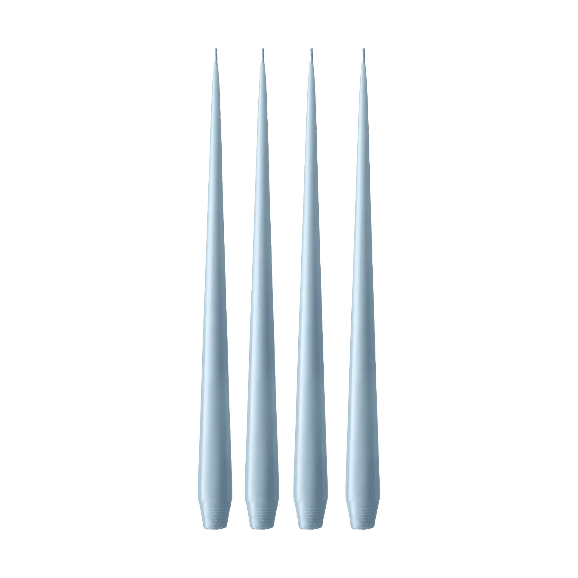 Bougie ester & erik Lot de 4 mat, Dusty blue 83, 32 cm ester & erik