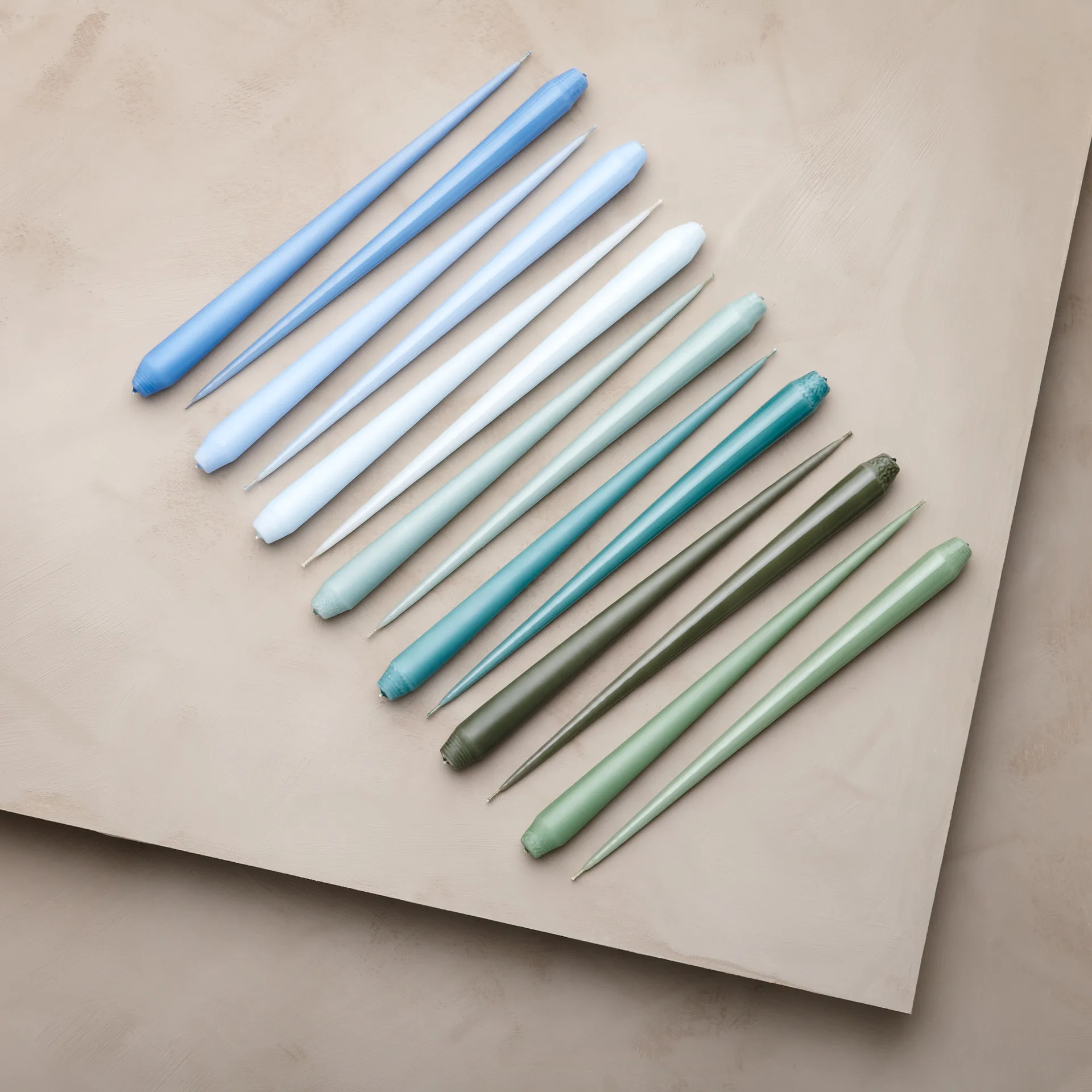 Bougie ester & erik Lot de 4 mat, eucalyptus, 32 cm ester & erik