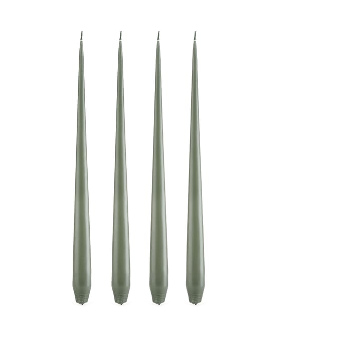 Bougie ester & erik Lot de 4 mat - green soil, 32 cm - Ester & erik