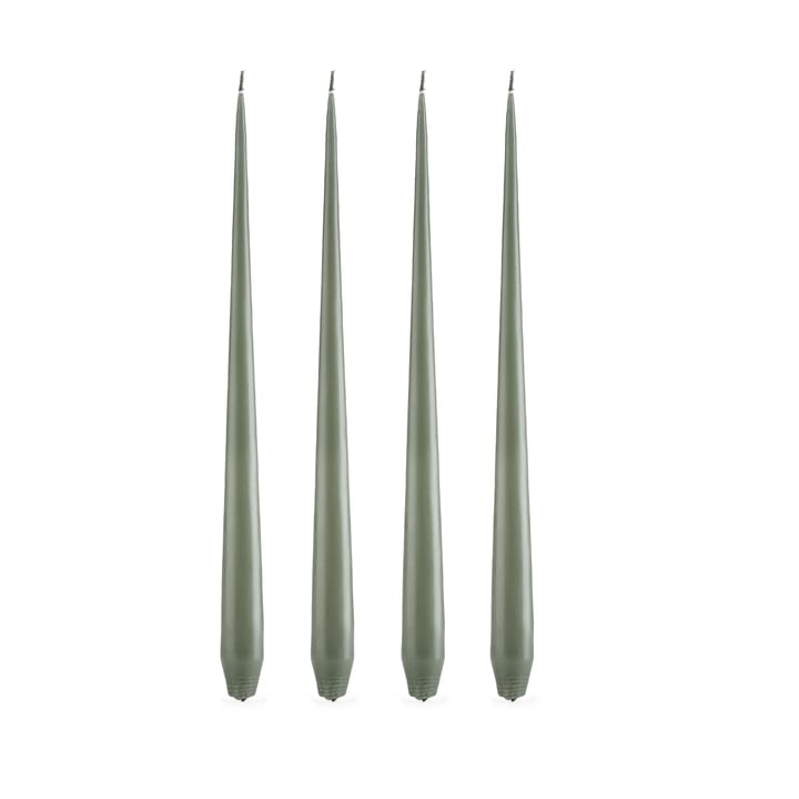 Bougie ester & erik Lot de 4 mat - green soil, 42 cm - Ester & erik